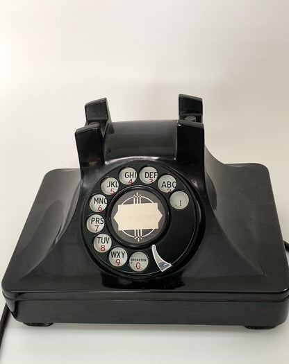 Vintage Art Deco Rotary Dial Telephone
