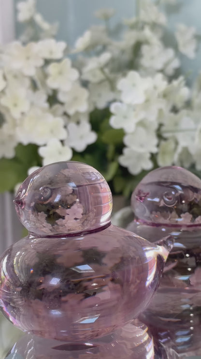 Vintage Glass Bird Figurines