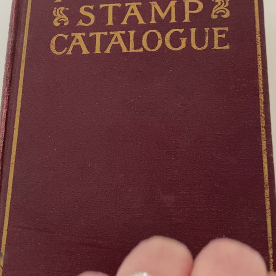 1920s Postage Stamp Catalogue at Duckwells
