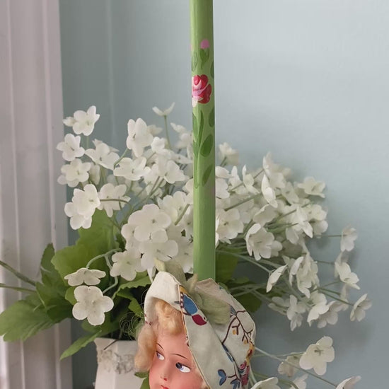 Antique Hatstand with Girl Face