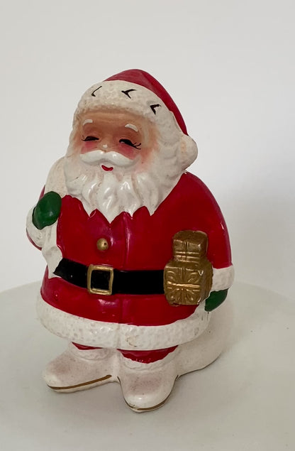 Vintage Christmas Santa Claus Ceramic Planter by Napco