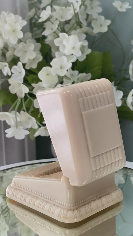 Antique Ring Box, Celluloid with Store Logo