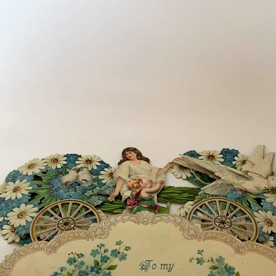 Antique Pop Up Valentine Card Video