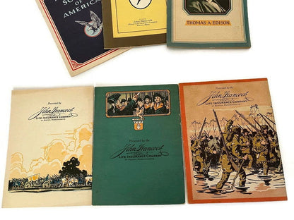 1920s Historic Brochures By John Hancock Life Insurance - Duckwells