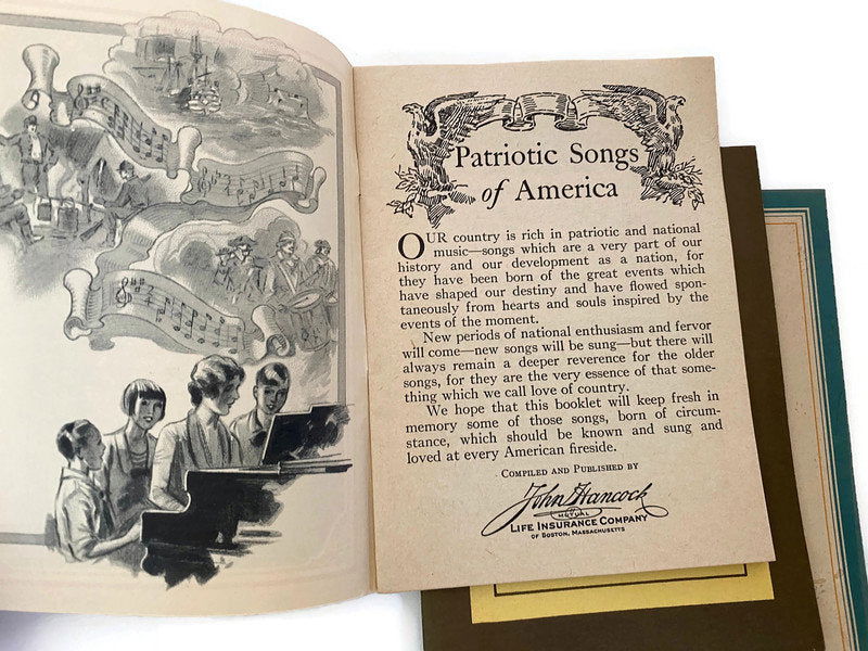 1920s Historic Brochures By John Hancock Life Insurance - Duckwells