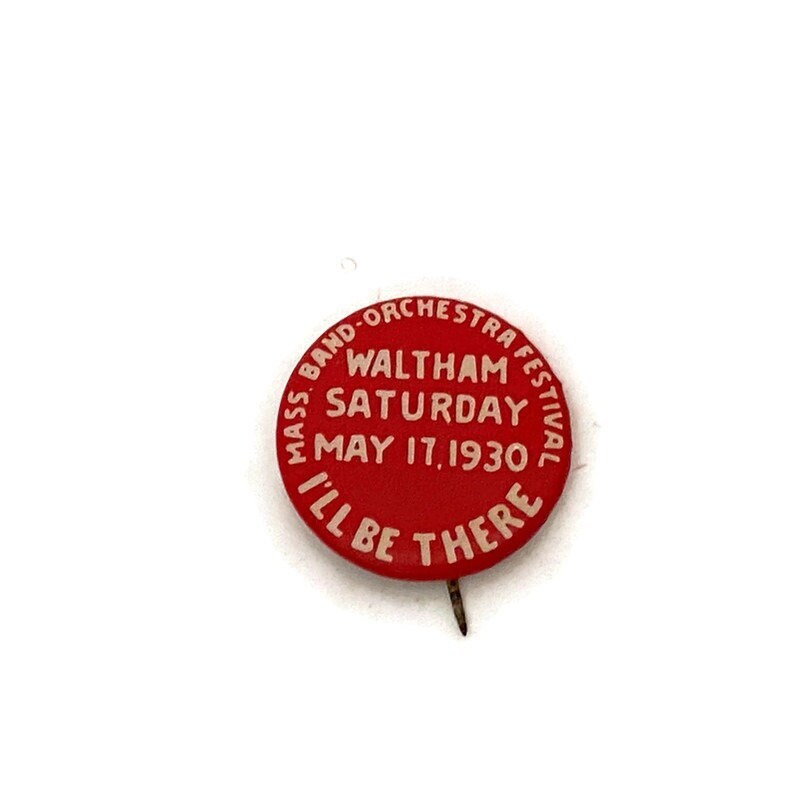 1930 Waltham Massachusetts Lapel Pin - Duckwells