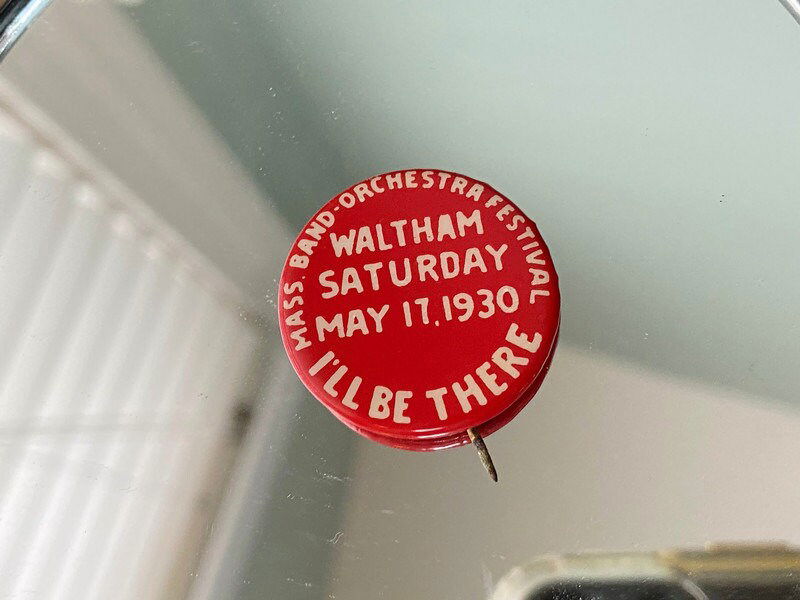 1930 Waltham Massachusetts Lapel Pin - Duckwells