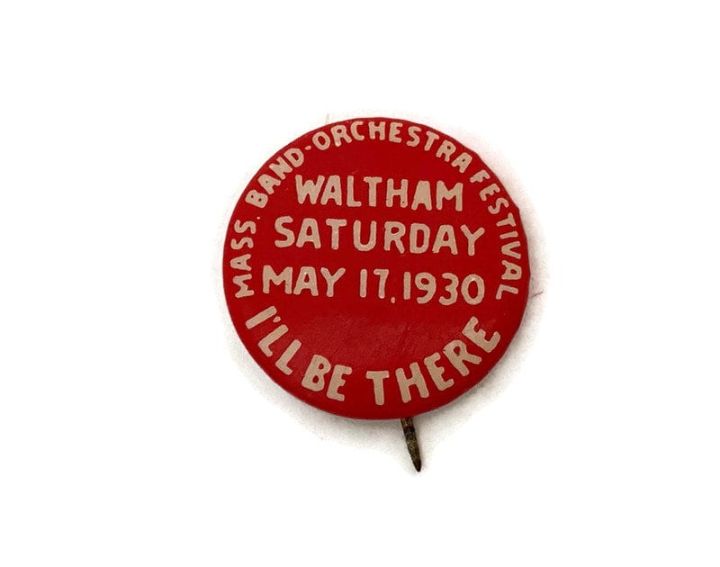 1930 Waltham Massachusetts Lapel Pin - Duckwells