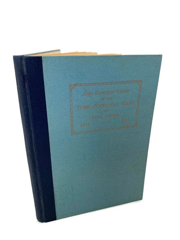 1931 Saco Maine Book - Duckwells