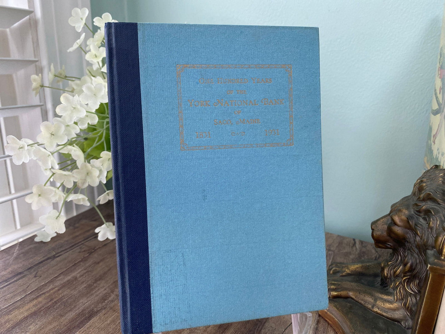 1931 Saco Maine Book - Duckwells