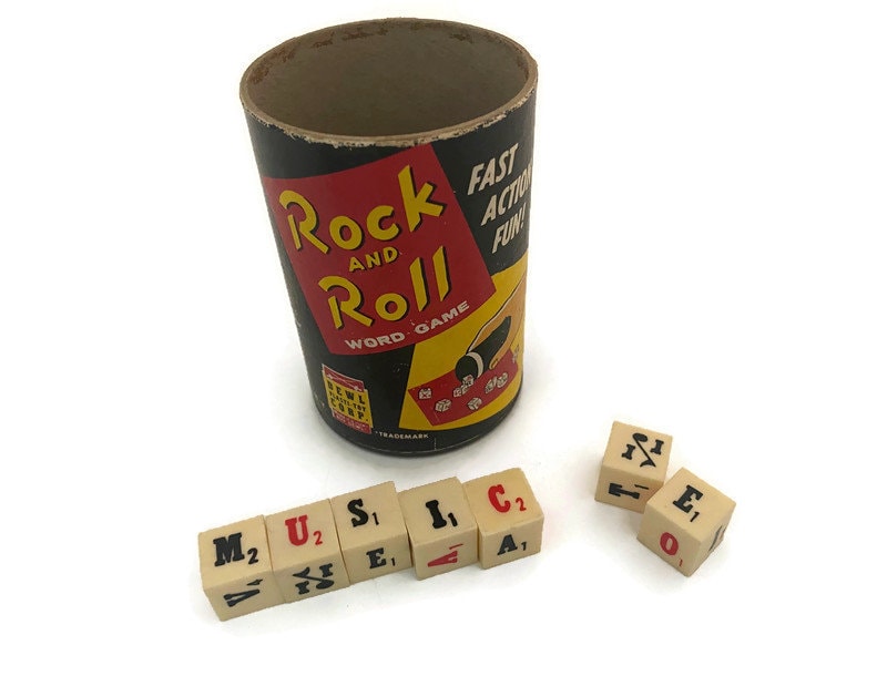 1957 Rock and Roll Word Game - Duckwells