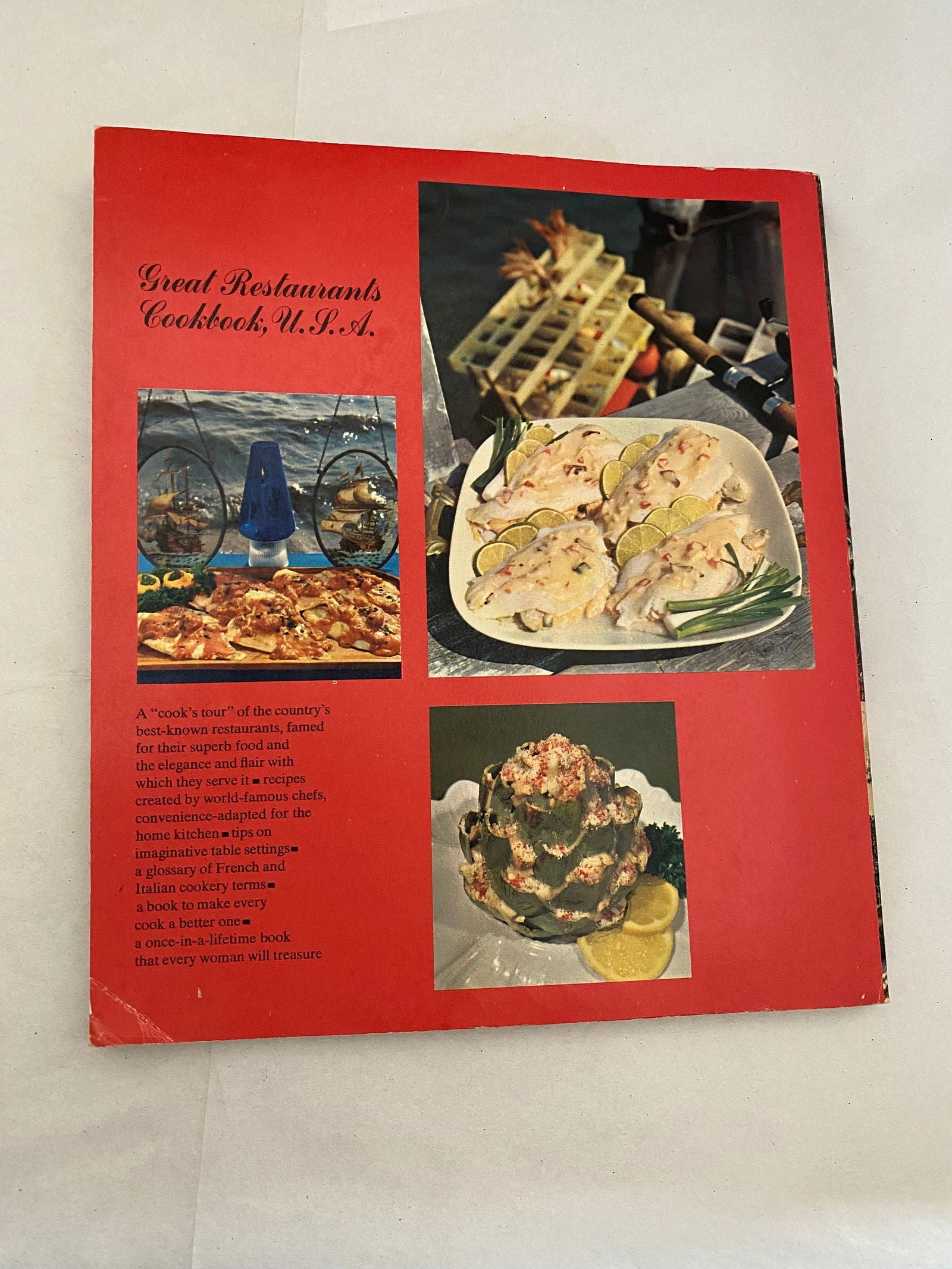 1970s Campbell Cookbook Great Restaurants Cookbook - Duckwells