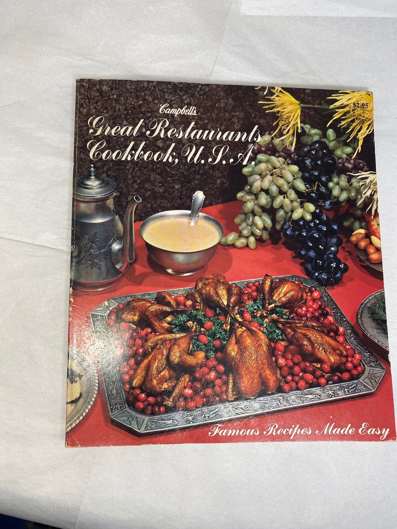 1970s Campbell Cookbook Great Restaurants Cookbook - Duckwells