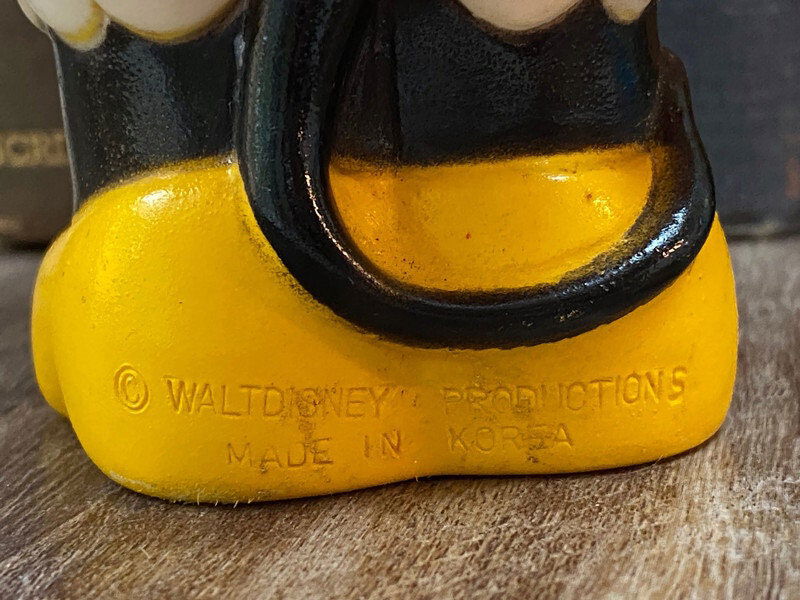1970s Minnie Mouse Plastic Piggy Bank - Duckwells