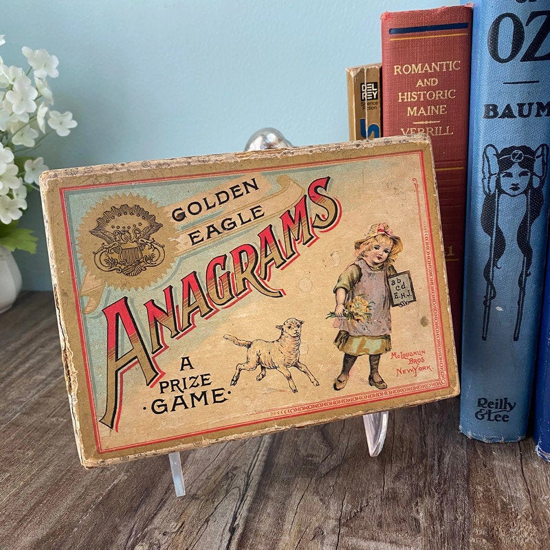 Antique Anagrams Game - Duckwells