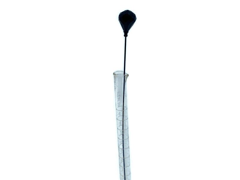 Antique Faceted Glass Hat Pin at Duckwells