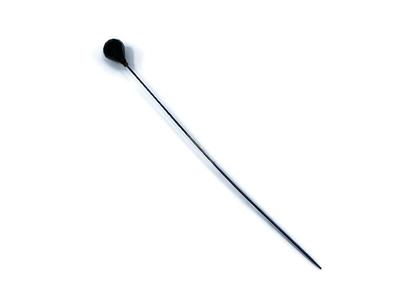 Antique Faceted Glass Hat Pin at Duckwells