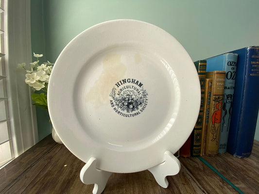 Antique Hingham Massachusetts Plate at Duckwells