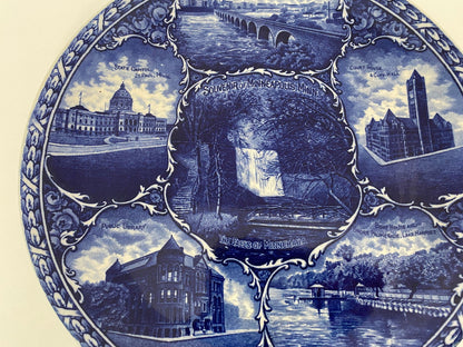 Antique Minneapolis Minnesota Plate - Duckwells