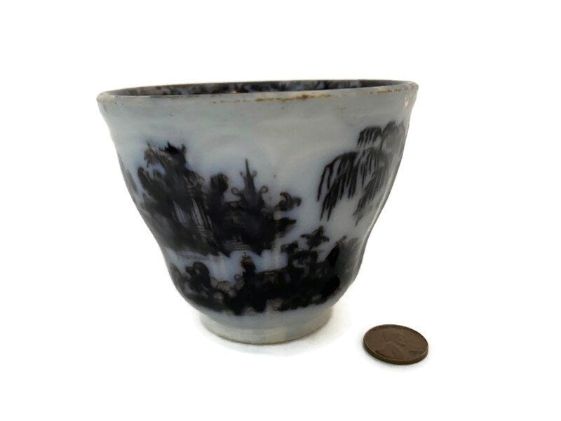 Antique Mulberry Staffordship Cup - Duckwells