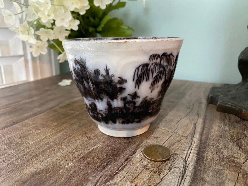 Antique Mulberry Staffordship Cup - Duckwells