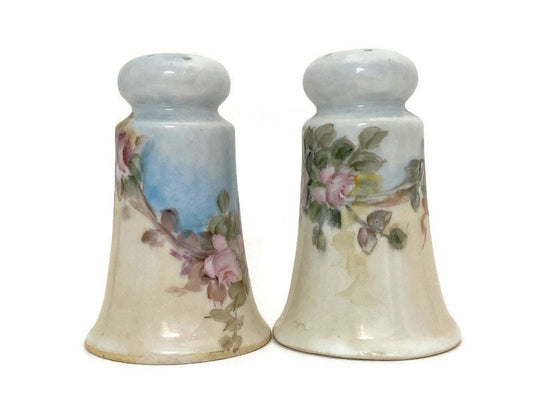 Antique Noritake Nippon Salt and Pepper Shakers - Duckwells