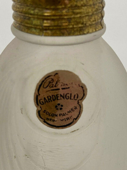 Antique Palmer Gardenglo Talc Bottle - Duckwells