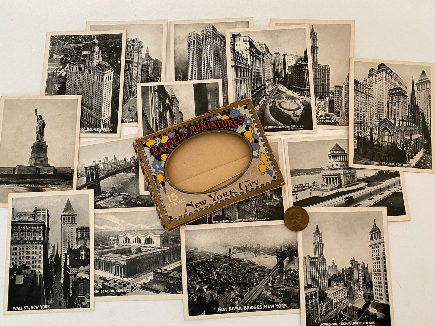 Antique Photo Miniatures New York City - Duckwells