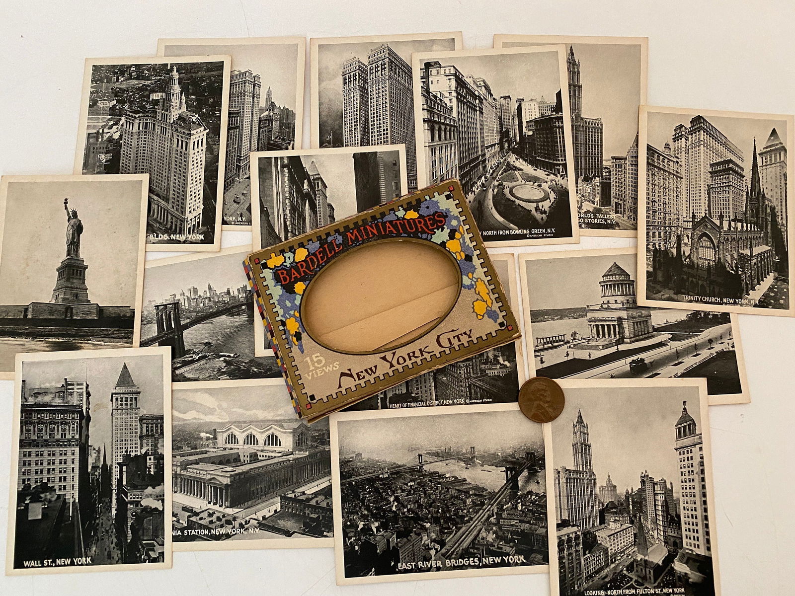 Antique Photo Miniatures New York City - Duckwells