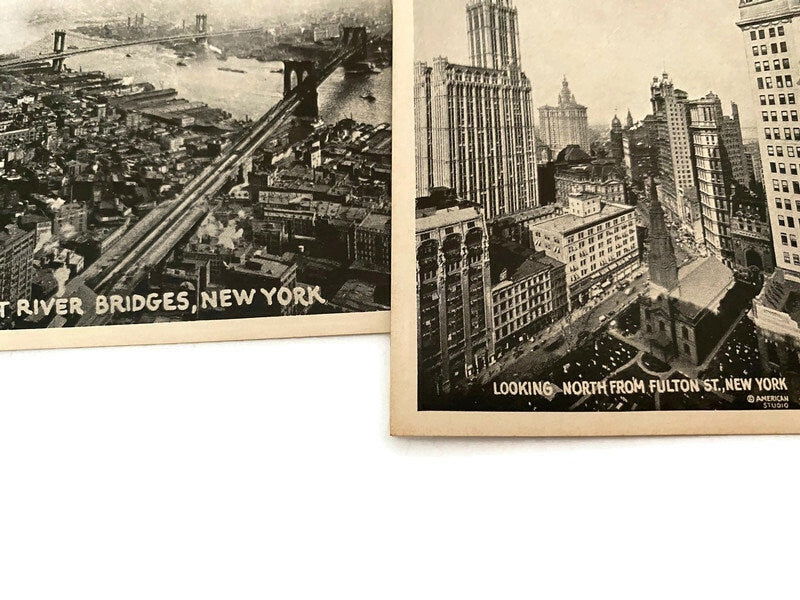 Antique Photo Miniatures New York City - Duckwells