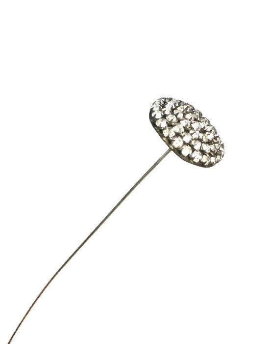 Antique Rhinestone Hat Pin - Duckwells