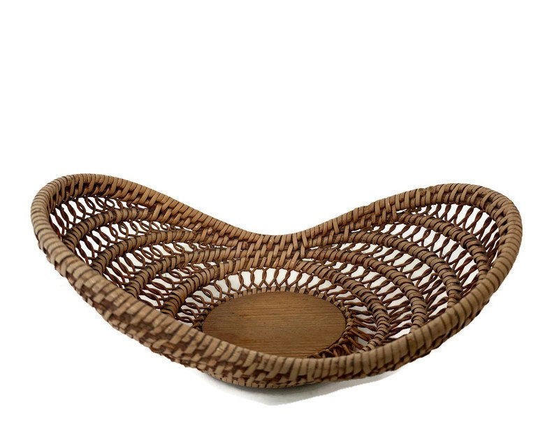 Antique Wicker Baby Doll Bassinet - Duckwells