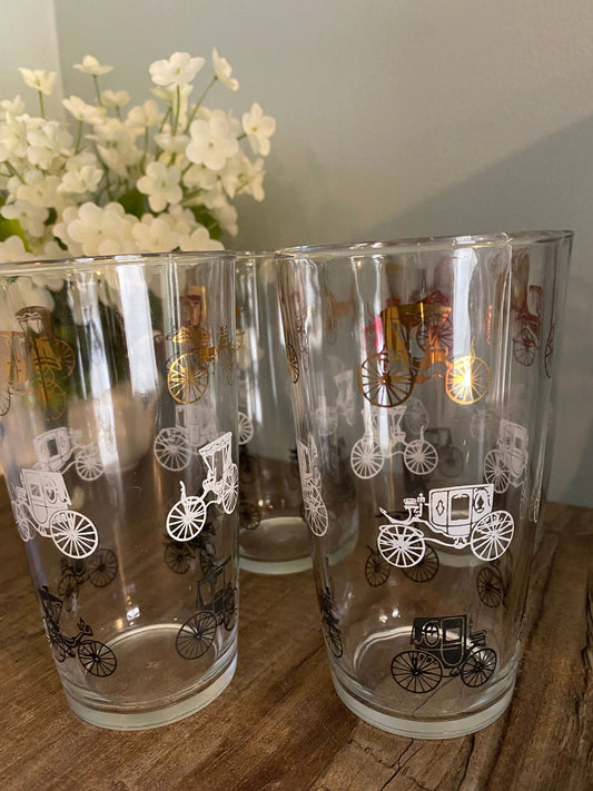 Mid Century Automobile Cocktail Glasses - Duckwells
