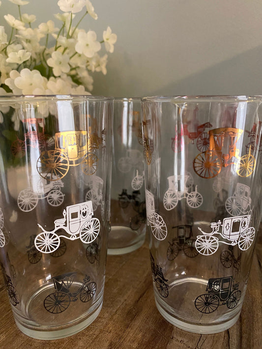 Mid Century Automobile Cocktail Glasses - Duckwells