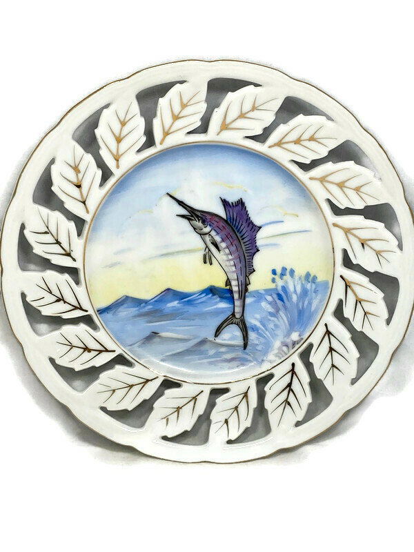 Mid Century Marlin Wall Plate - Duckwells