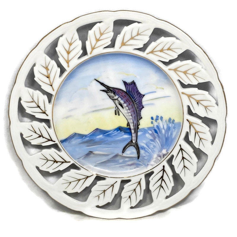 Mid Century Marlin Wall Plate - Duckwells