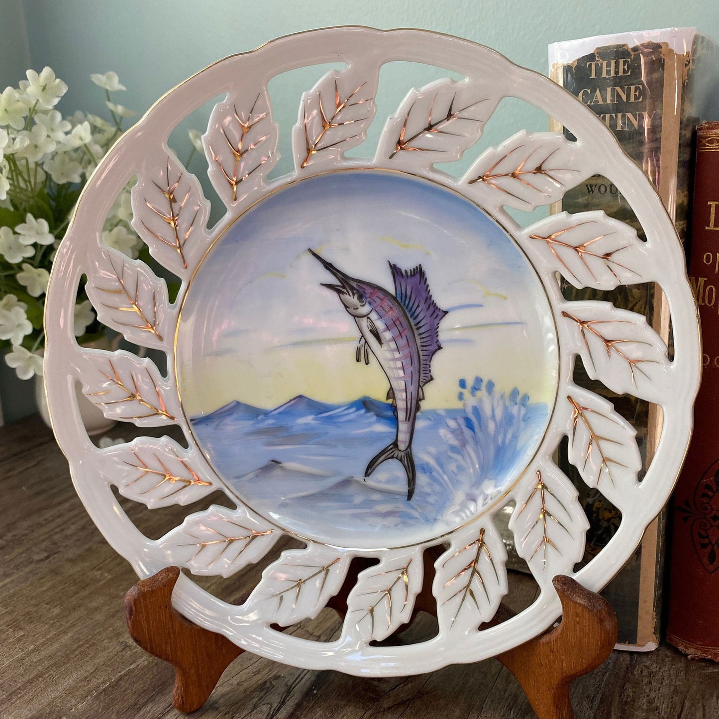 Mid Century Marlin Wall Plate - Duckwells
