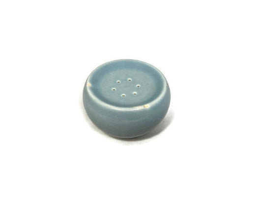 Mid Century Modern Russel Wright Shaker Blue Iroquois Casual China - Duckwells