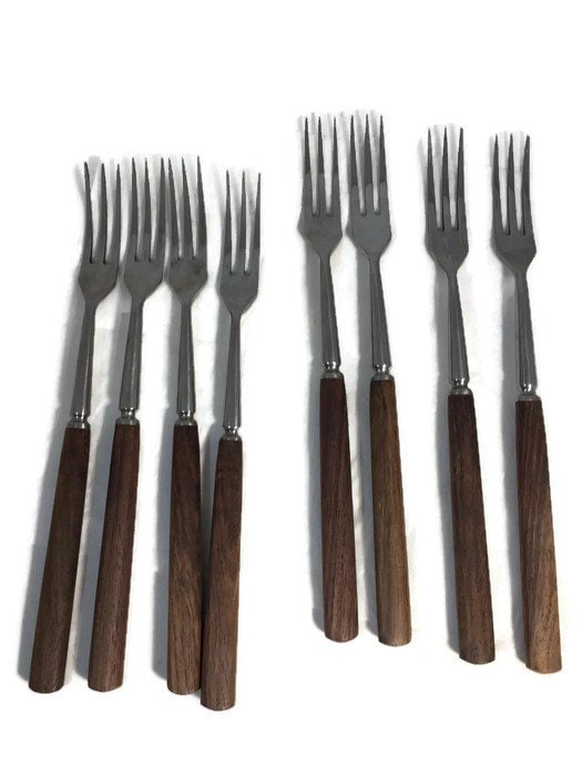 Mid Century Serving Fondue Forks - Duckwells