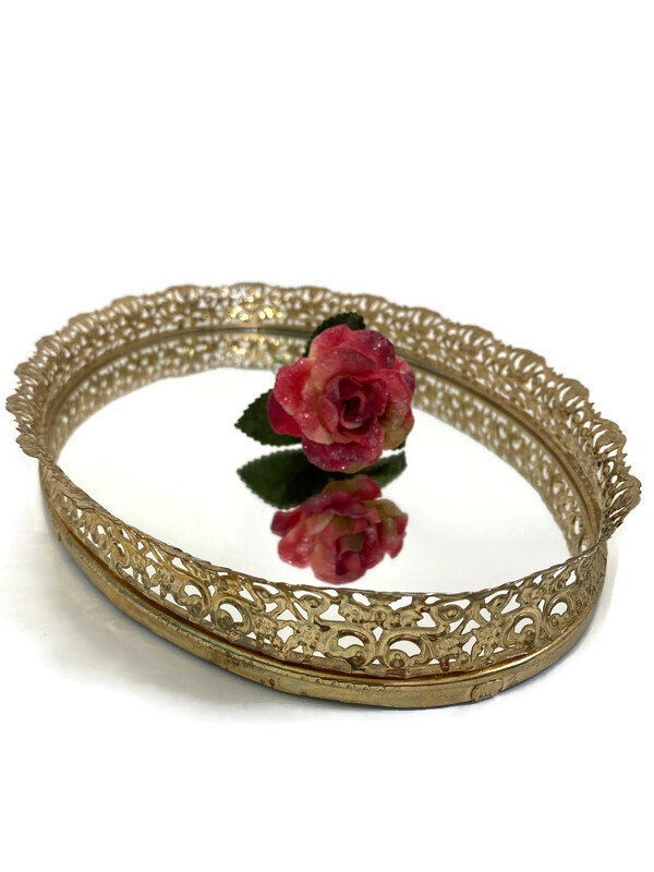 Mid Century Vanity Mirror Tray - Duckwells