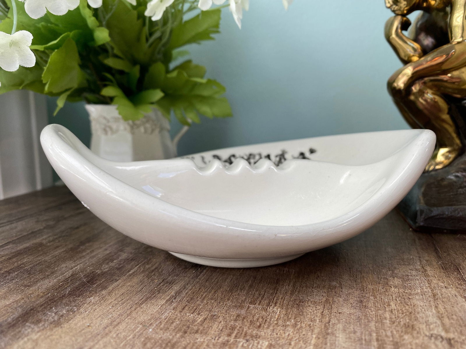 Midcentury Alaska Ceramic Ashtray - Duckwells