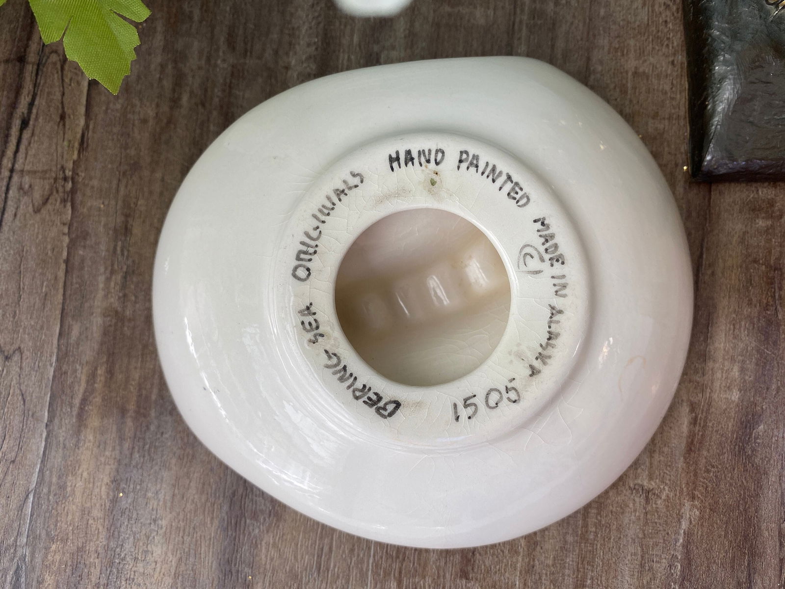 Midcentury Alaska Ceramic Ashtray - Duckwells