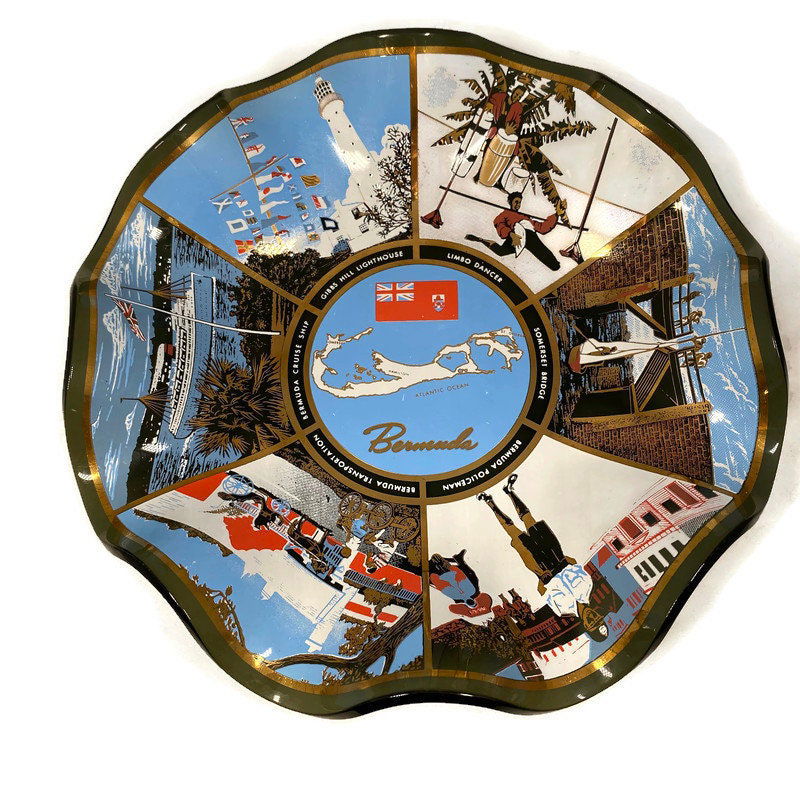 Midcentury Bermuda Souvenir Dish - Duckwells
