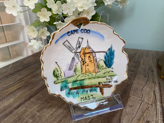 Midcentury Cape Cod Massachusetts Souvenir Dish - Duckwells