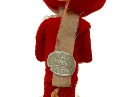 Midcentury Elf and Boot Christmas Ornaments Made in Japan - Duckwells