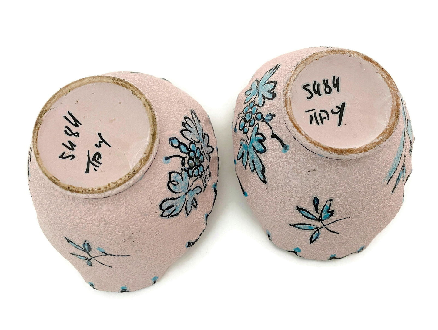 Midcentury Italian Pottery Candleholders by Fratelli Fanciullaci - Duckwells
