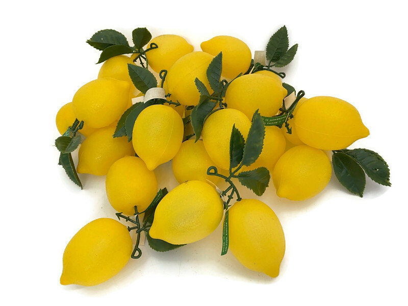 Midcentury Plastic Lemons - Duckwells