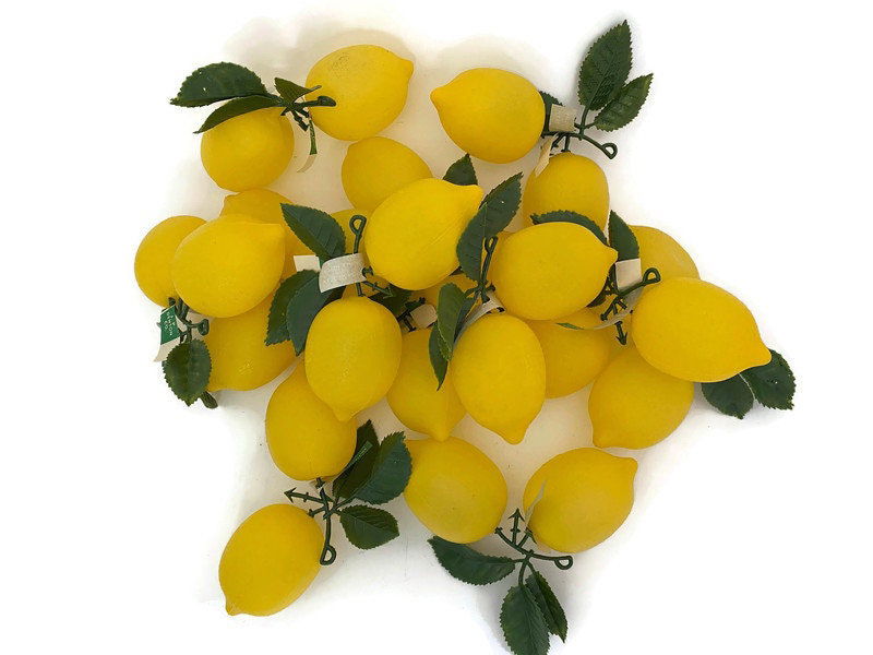 Midcentury Plastic Lemons - Duckwells