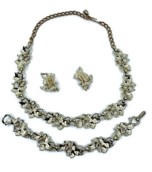 Midcentury Sarah Coventry Jewelry Set - Duckwells