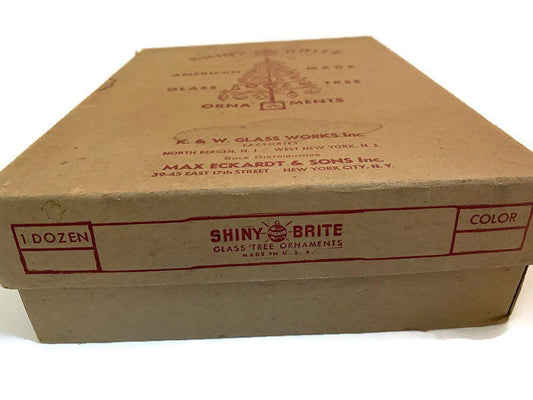 Midcentury Shiny Brite Ornaments at Duckwells